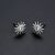 Europe and America Cross Border Fresh Sun Flower Ear Studs Rhinestone Zircon XINGX Female Earrings in Stock Wholesale Internet Celebrity Ins Style