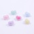 Children's DIY Korean Style Inner Color Frosted Crooked Peach Heart Candy Color Headwear Accessories