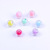 Manufacturer 10mm Transparent Inner Colorful Earth Ball Colorful Acrylic Beads Children's DIY Hair Accessories Necklace Bracelet Shoes Ornament Accessory Accessories