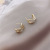 Star Yintao Same Style Ear Studs 2021 New Trendy Women's 8-Word Earrings Temperament Wild Simple 925 Silver Pin Earrings