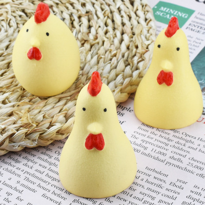 Cross-Border Hot Sale Rooster Hen Animal Creative Silicone Mold Candle Aromatherapy Nordic Style Cake Decorations Mold
