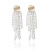 Cross-Border Foreign Trade Korean Style Fashion Simple Refined Long Earrings Personality All-Match Large and Small Pearls Ear Stud Earring Women's