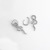 European and American Fashion Cool Snake-Shaped over Rhinestone Earrings Vintage Temperamental Cold Style Ear Clip Cross-Border Foreign Trade Earrings Wholesale