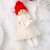 Christmas Home Decoration Ins Wind Angel Elf Girl Holding XINGX Plush Fabric Small Pendant Gift