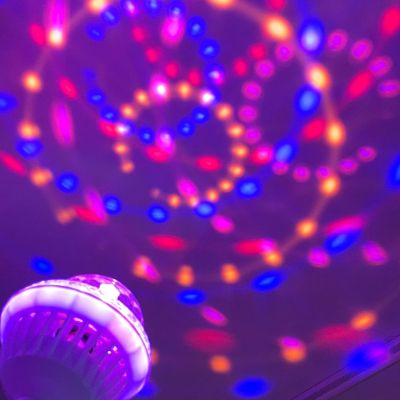 2021 New Cross-Border UFO Bluetooth Music Bulb Stage Lights Smart Colorful Rotating Disco Light