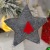 Christmas Home Decorations Felt Non-Woven Fabric Gray Christmas Tree Pendant