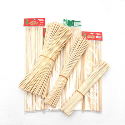 Factory Custom Bamboo Skewer Bbq Disposable Skewers Food Gra