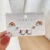 New Sterling Silver Needle Women's Set Earrings South Korea Dongdaemun Simple Combination One Week Cute Personality Earrings