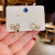 Bow Earrings Female 925 Silver Needle Simple and Compact Earrings 2021new Trendy Korean Hot Selling Temperament Earrings