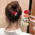 Internet Celebrity Fruit Barrettes Princess Hair Accessories BB Clip Bangs Cute Cartoon Side Clip Knitted Wool Bang Clip