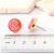 10mm New Retro Simple round Resin Glitter Earrings Geometric Metal Hemming Stud Earrings Foreign Trade Earrings Women