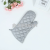 Solid Color Silver Pastebrushing Microwave Oven Insulated Gloves Wholesale Kitchen Thick and High Temperature Resistant Oven Anti-Scald Silver Gloves