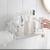 Punch-Free Wall Hanging Bathroom Skincare Product Storage Rack Kitchen Seasoning Organize The Shelves