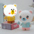 Cute Standing Bear Led Bubble Eye Protection Desk Lamp Bedside Small Night Lamp Stationery Store Supply Gift Wholesale