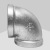 Galvanized Elbow Malleable Cast Iron Pipe Fitting Wholesale Fire Engineering Accessories 90-Degree Elbow Plumbing Pipe Fittings Threaded Elbow