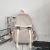 Student Schoolbag Transparent Release Buckle Men's and Women's Same Style Backpack Large Capacity Pure Junior High School Student Backpack