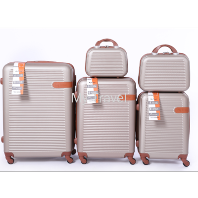 Suitcase, Trolley Case, Luggage Password Suitcase Luggage ABS Zipper Five-Piece Luggage Set