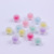 10mm Frosted round Beads Inner Colorful Beads Medium Beads Factory Direct Supply Bracelet Shoe Ornament DIY Children Acrylic Ornaments Accessories