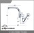 Kitchen Faucet Household Sink Kitchen Sink Sink Hot and Cold Pull-out Faucet Telescopic Rotatable Internet Celebrity Splash-Proof