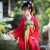 Children's Han Chinese Costume Autumn Girls Chinese Style Improved Ancient Dress Girls Ethnic Style Jacket and Dress Baby Princess Dress