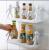 Punch-Free Wall Hanging Bathroom Skincare Product Storage Rack Kitchen Seasoning Organize The Shelves