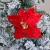  Christmas Decorations Glitter Artificial Flowers Xmas Tree Decor For Home Party 2022 Navidad New Year Ornaments Kid Gif