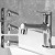 Copper water tap Washbasin Hot Cold Pull-out Faucet Inter-Platform Basin Bathroom Table Basin Faucet