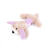 Pet Dog Toy Bite-Resistant Vocalization Molar Dehaired Angora Toy Cartoon Sitting Dog Teddy Small Dog Animal Supplies