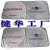 DuPont Double Circle Car Sunshade Car Sunshade Supplies Sun Shield Taizhou Tiantai Manufacturer