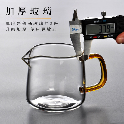 Wholesale Heat-Resistant Glass Quick Cup Travel Kung Fu Tea Set One Pot Two Cups Portable Tea Brewing Pot One Piece Dropshipping