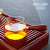Heat-Resistant Glass Fair Cup Thickened Side Handle Tea Pitcher Kung Fu Tea Utensils Tea Pot Wooden Handle Fair Mug Clearance