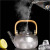 Wholesale Customized Loop-Handled Teapot Borosilicate Heat-Resistant Glass Filter Teapot Electric Ceramic Stove Tea Cooker Japanese Thickened