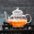 Borosilicate Heat-Resistant Glass Teapot Set Household Transparent Filter Kung Fu Tea Teaware Custom Logo One Piece Dropshipping