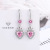 White Copper All-Match Inlaid Zirconium With Diamond Internet Influencer Earrings New Earrings Ear Drops Women 'S
