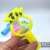 Plastic Toy Little Windmill Cow Head Windmill Whistle Gift Cartoon Small Toy Lollipop Whistle Windmill