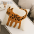 Half Velvet Spot Leopard Leisure Blanket Office Nap Blanket Knitted Sofa Cover Pillow Cover Bed Blanket