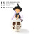 Amazon Cross-Border New Halloween Decorations Pumpkin Skull Female Witch Resin Decorations