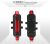 Wholesale Mountain Bicycle Lights Cycling Taillight USB Rechargeable Light Rear Warning Light Night Bicycle Fixture Bicycle Taillight
