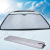 Summer Car Sunshade 140 X70cm Five-Layer Thickened Sunshade Double-Layer Composite Car Heat Avoidance Countermeasures