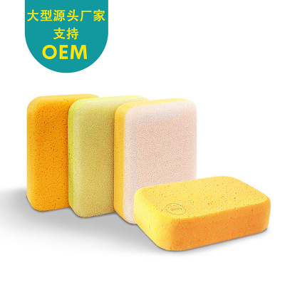 Sponge Factory Customized Wholesale Epoxy Color Sand Cleaning Sponge Tile Beautiful Seam Edging Large Absorbent Grouting Spong Mop