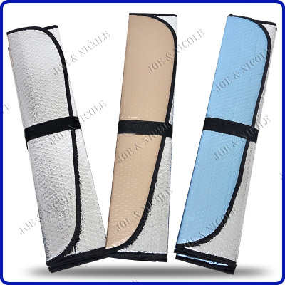 Summer Car Sunshade 140 X70cm Five-Layer Thickened Sunshade Double-Layer Composite Car Heat Avoidance Countermeasures