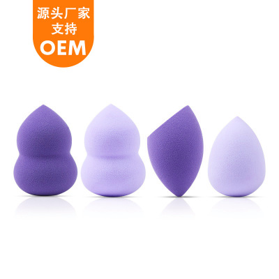 Factory Direct Sales Smear-Proof Makeup Super Soft High Density Powder Puff Beauty Blender Cosmetic Egg