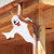 Halloween Ghost Hair Dryer Flag Winding Hug Tree Hanging Ghost Decoration Ghost Festival White Hanging Ghost Face Windsock