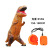 Spot Amazon Dinosaur Inflatable Clothing Cosplay Tyrannosaurus Inflatable Clothes Dinosaur Mount Doll Performance Wear