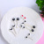 Guyi Supply Factory Direct Sales Cute Eyes Convenient Fork Mini Fruit Fork Cartoon Children Fruit Toothpick