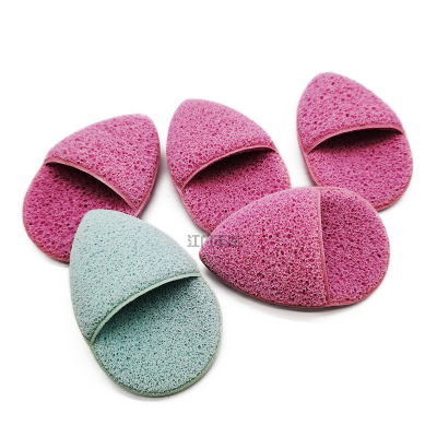 Double-Layer Facial Cleaning Puff Water Drop Glove Cleaning Sponge Become Bigger When Exposed to Water Cleaning Makeup Remover Sponge Face Washing Facial Cleansing Massage Brush