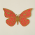 PVC + Paper Hand Exquisite Handmade Hollow Shape Butterfly