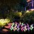 Led Solar Festive Lantern Solar Common Calla Ground Lamp Outdoor Villa Garden Lamp 4 Headwear Ground Common Calla Lamp