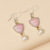 Meiyu AliExpress Cross-Border European and American Popular Women's Unique Ear Hooks Earrings Retro Long Alloy Pearl Earrings for Women