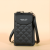 Factory Direct Sales Mini Crossbody Wallet Pu Fashion Women's Diamond All-Match Mobile Phone Bag Shoulder Bag  Trade 